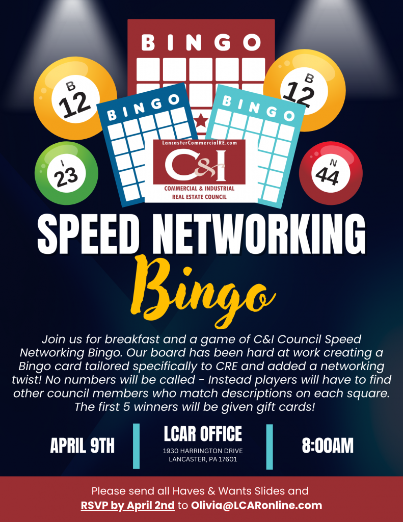 C&I Bingo 4.9.25